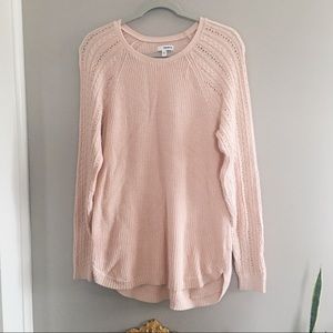 Baby pink sweater